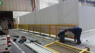 installing barrier 2 installing barrier 2